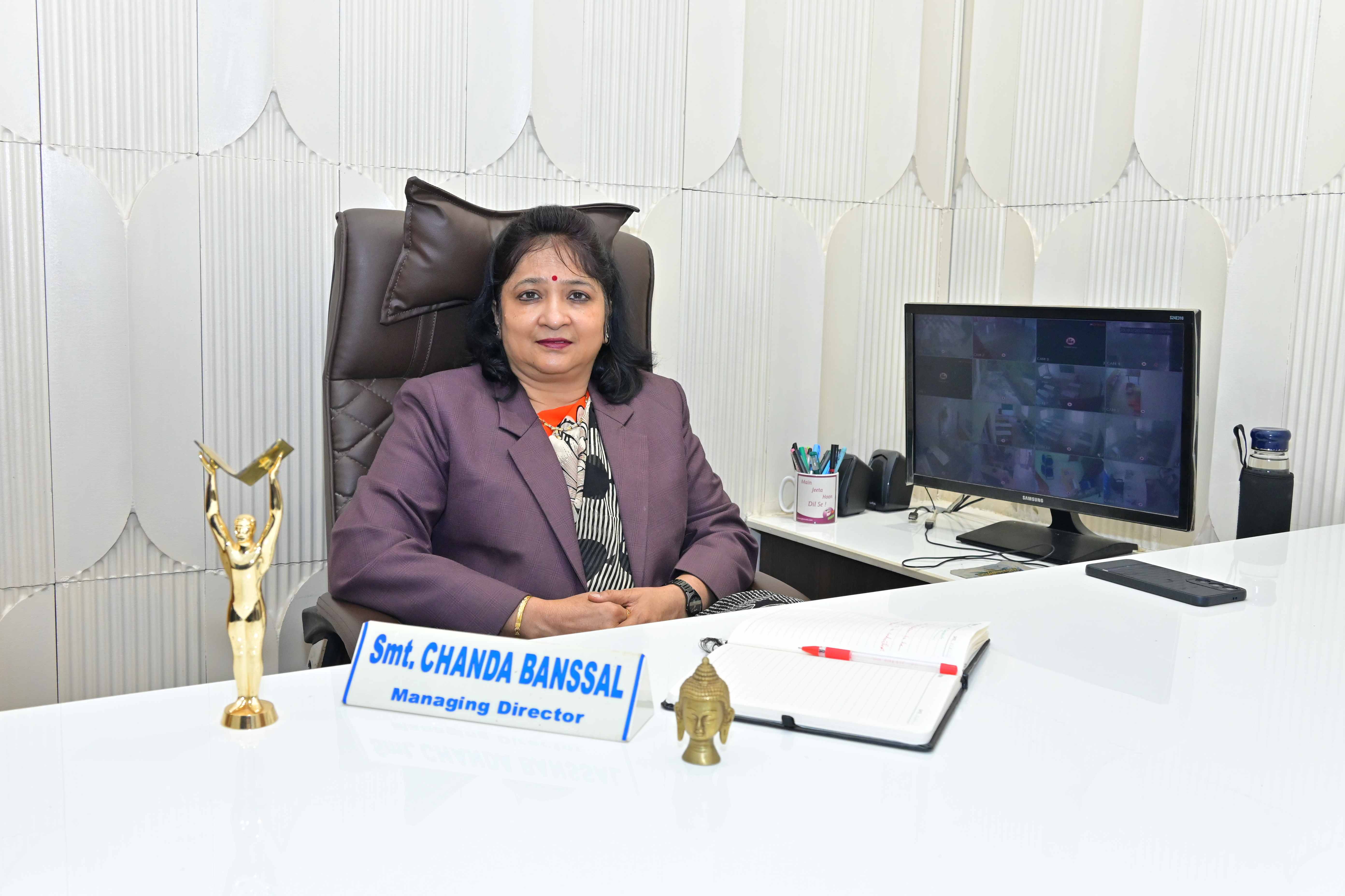 Smt. Chanda Bansal - Director Anand Public School